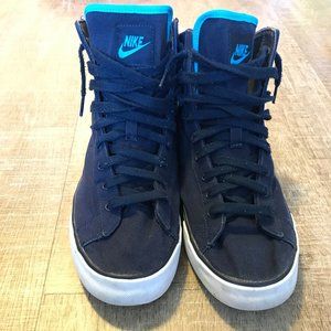 Mens Nike Classic Hightop Blue Size 11